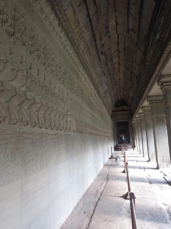 去るサル 