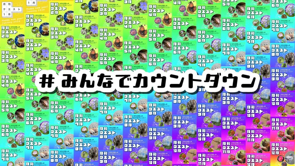 #みんなでカウントダウン はじまるよ！