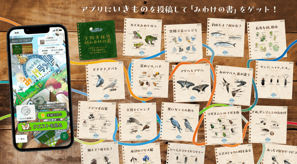 「生物多様性 超みわけランド」冒険の手引き