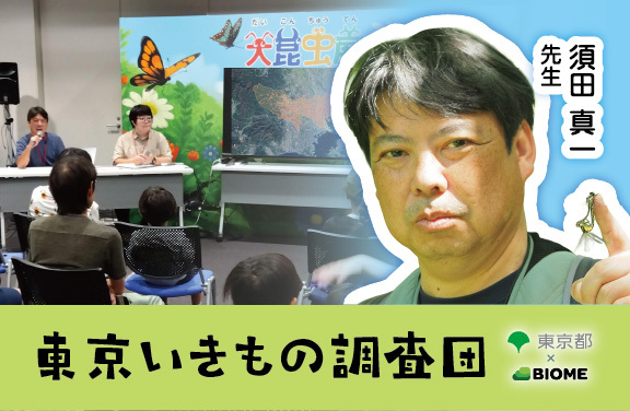 【大昆虫展】教室イベント『昆虫の専門家に学ぶ！～みんなで調べる東京の虫「むかし」と「いま」～』のご案内